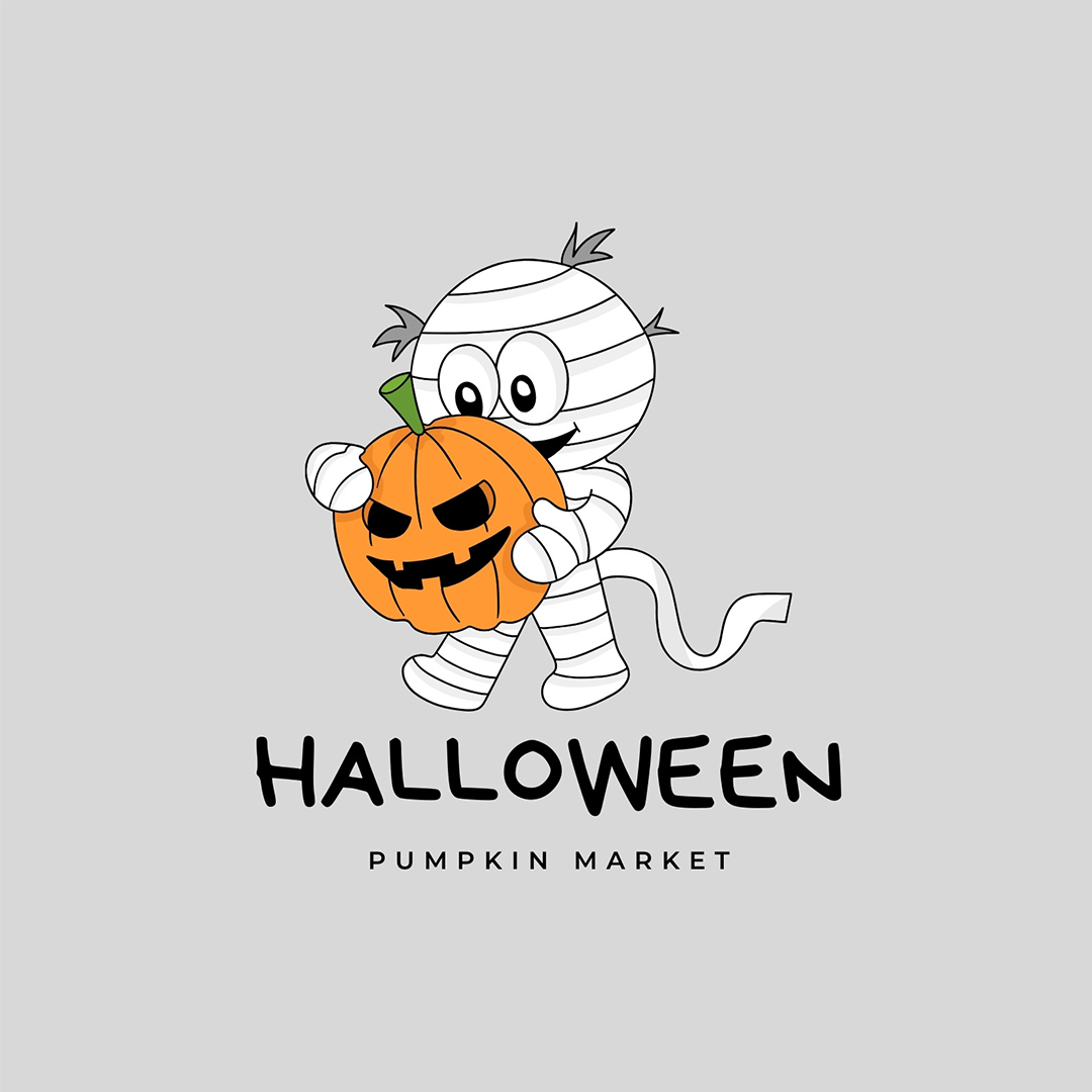 Orange-Grey-Black-Illustrative-Cute-Halloween-Logo